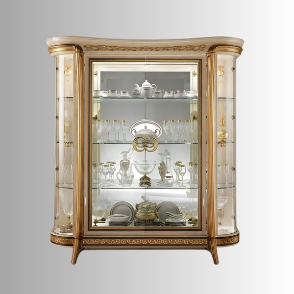 Vismaya Furniture Wooden Luxury Crockery Cabinet CK-009