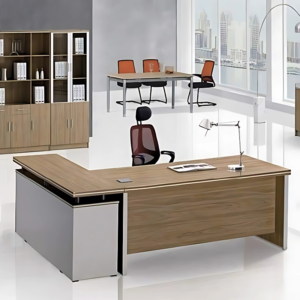 Vismaya Furniture Wooden Modren Office Table OT-002