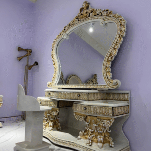 Vismaya Furniture Antique White Designer Dressing Table DR-001