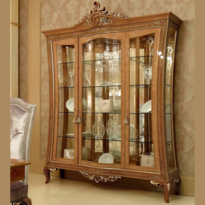 Vismaya Furniture Antique Wooden Luxury Crockery Cabinet CK-012