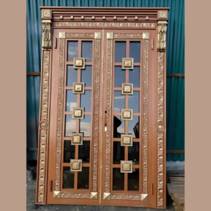 Vismaya Furniture High Quality Wooden Designer Exterior Door DR-010