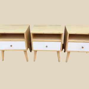 Vismaya Furniture Wooden Royal Traditional Bed Side Table ST-010