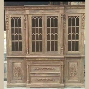 Vismaya Furniture Wooden Luxury Crockery Cabinet CK-004