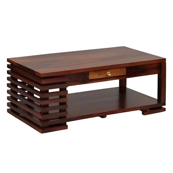 Vismaya Furniture Premium Teak Wood Classic Center Table C/TBL-012