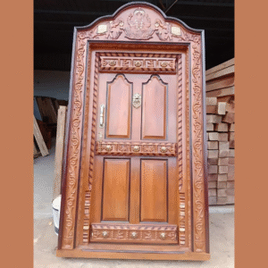Vismaya Furniture High Quality Wooden Designer Exterior Door DR-013