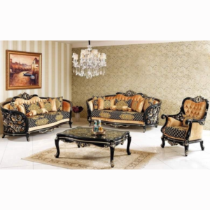 Vismaya Furniture Antique Carved Sofa Set SOFA-014
