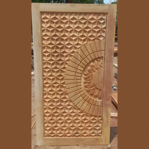 Vismaya Furniture High Quality Wooden Designer Exterior Door DR-015