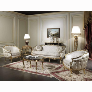 Vismaya Furniture Antique Carved Sofa Set SOFA-016