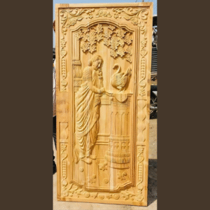 Vismaya Furniture High Quality Wooden Designer Exterior Door DR-016