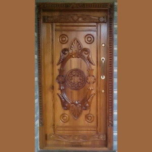Vismaya Furniture High Quality Wooden Designer Exterior Door DR-017