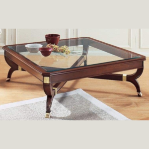 Vismaya Furniture Premium Teak Wood Classic Center Table C/TBL-018
