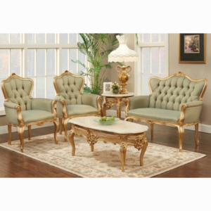 Vismaya Furniture Antique Carved Sofa Set SOFA-019