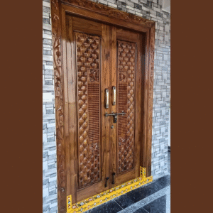 Vismaya Furniture High Quality Wooden Designer Exterior Door DR-020