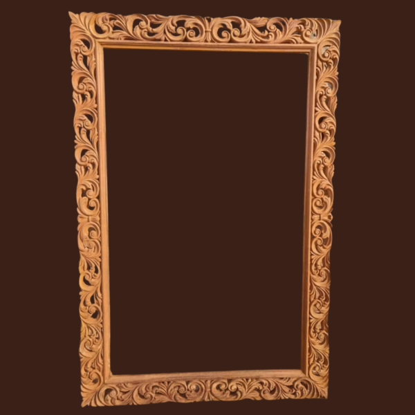Vismaya Furniture Teak Wood Classic Mirror Frame MF-004