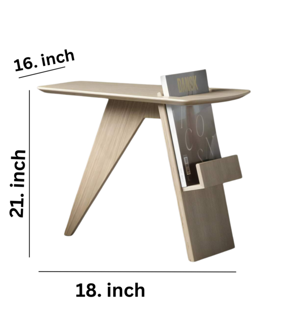 Vismaya Furniture Wooden Royal Traditional Bed Side Table ST-004 - Image 3