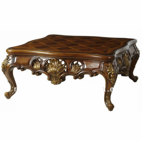 Vismaya Furniture Premium Teak Wood Classic Center Table C/TBL-007