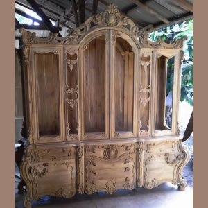 Vismaya Furniture Wooden Luxury Crockery Cabinet CK-008