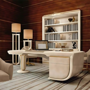 Vismaya Furniture Wooden Modren Office/Study Table OT-010