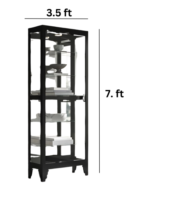 Vismaya Furniture Wooden Luxury Crockery Cabinet CK-005 - Image 2