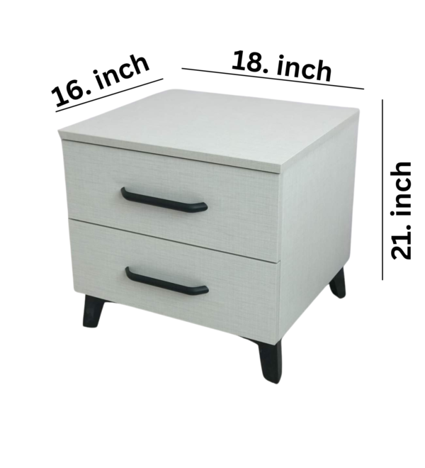 Vismaya Furniture Wooden Royal Traditional Bed Side Table ST-006 - Image 3