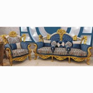 Vismaya Furniture Antique Carved Sofa Set SOFA-005