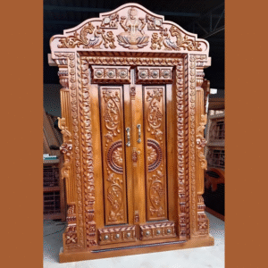 Vismaya Furniture High Quality Wooden Designer Exterior Door DR-005