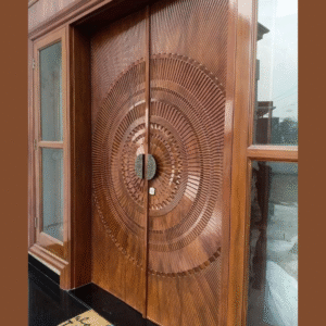 Vismaya Furniture High Quality Wooden Designer Exterior Door DR-006