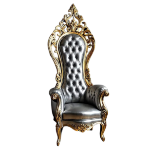 Vismaya Furniture Premium Wood Royal Carved Chair KC-006