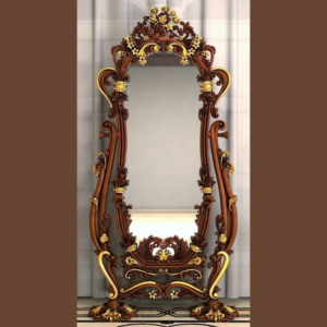 Vismaya Furniture Teak Wood Classic Mirror Frame MF-009