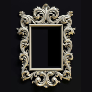Vismaya Furniture Teak Wood Classic Mirror Frame MF-013
