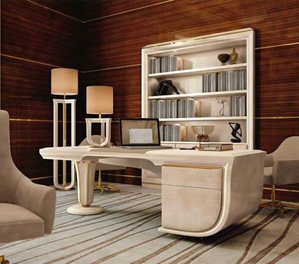 Vismaya Furniture Wooden Modren Office/Study Table OT-010 - Image 2
