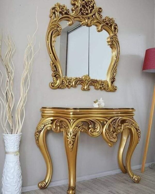 Vismaya Furniture Teak Wood Classic Mirror Frame MF-003