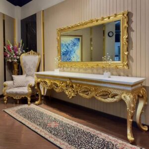 Vismaya Furniture Teak Wood Classic Mirror Frame MF-005