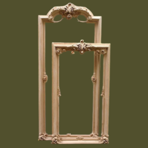 Vismaya Furniture Teak Wood Classic Mirror Frame MF-017