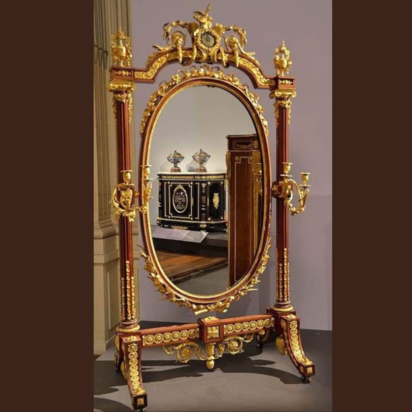 Vismaya Furniture Teak Wood Classic Mirror Frame MF-006