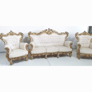Vismaya Furniture Antique Carved Sofa Set SOFA-001